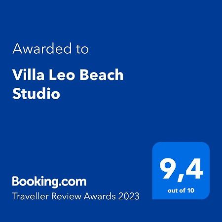 פודגורה Villa Leo Beach Studio מראה חיצוני תמונה
