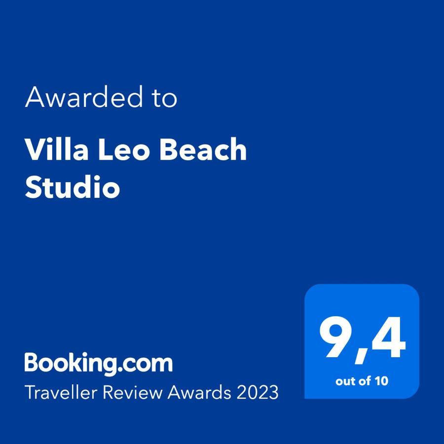פודגורה Villa Leo Beach Studio מראה חיצוני תמונה
